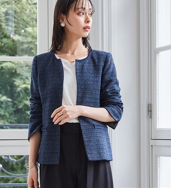 RANAN（ラナン）の「【４点セット】洗える！選べるボトムスーツセット（パンツスーツ）」｜詳細画像