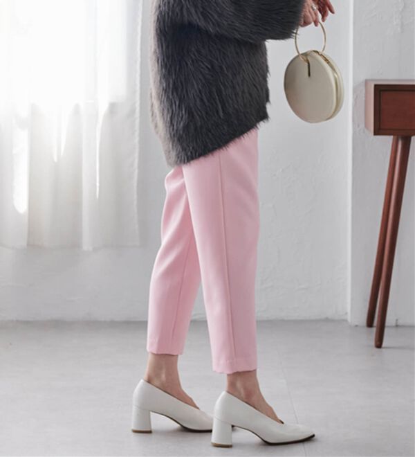RANAN（ラナン）の「美脚シルエットクロップドパンツ（フルレングスパンツ）」｜詳細画像