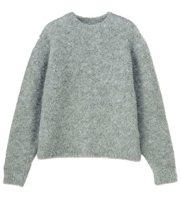 RANAN（ラナン）の「〈ＳＤＧｓ〉ふわふわブークレーニット（ニット・セーター）」｜詳細画像