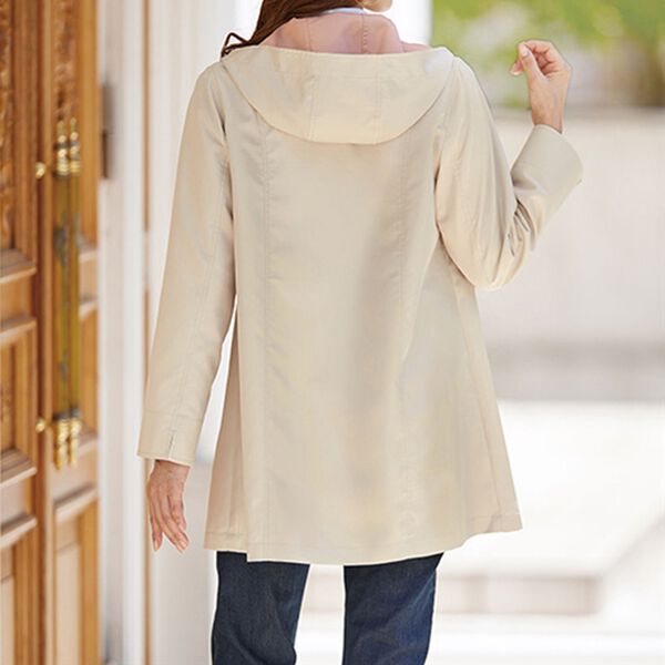 BELLUNA（ベルーナ）の「花粉対策！配色スプリングコート（ハーフコート）」｜詳細画像