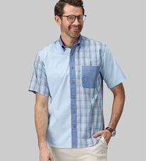 「大人のサマーオックス半袖シャツ（メンズシャツ）」