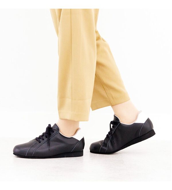 BELLUNA（ベルーナ）の「柔らか～！イタリアンレザー快適スニーカー（スニーカー）」｜詳細画像