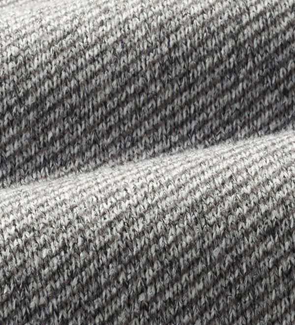 「＜ダンロップ・リファインド＞ツイード調ハーフジップトレーナー（メンズトレーナー）」｜詳細画像