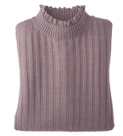 BELLUNA（ベルーナ）の「ウール入りウォッシャブルセーター（ニット・セーター）」