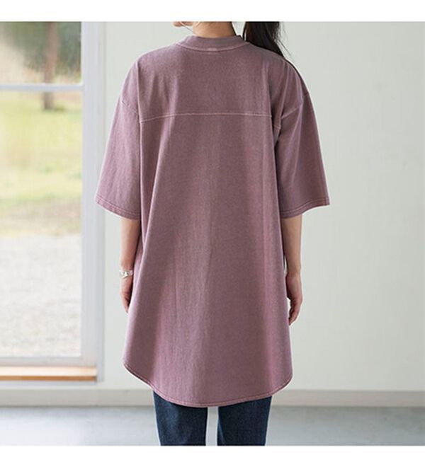 BELLUNA（ベルーナ）の「ビンテージ風コットン１００％刺しゅう入りチュニック（チュニック）」｜詳細画像