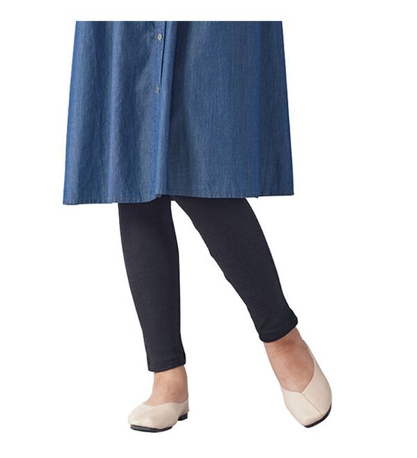 BELLUNA（ベルーナ）の「肌に嬉しい綿・テンセル（ＴＭ）繊維レギンス（スパッツ・レギンス）」｜詳細画像