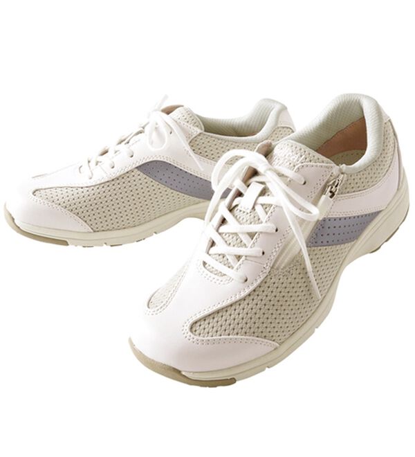 BELLUNA（ベルーナ）の「膝サポートアサヒメディカルウォーク牛革靴（スニーカー）」｜詳細画像