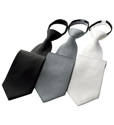 「【３色組】ワンタッチ礼装用ネクタイ（ビジネスファッション小物）」