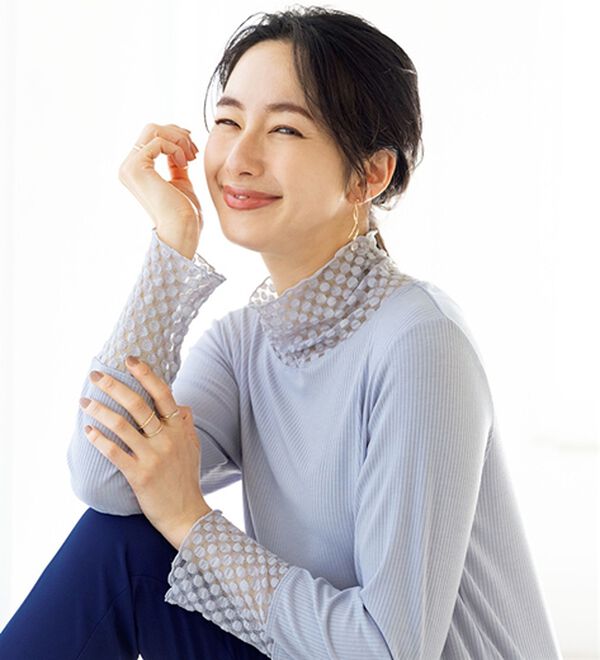 ルフラン（ルフラン）の「重ねてかわいい水玉使いカットソー（カットソー）」｜詳細画像