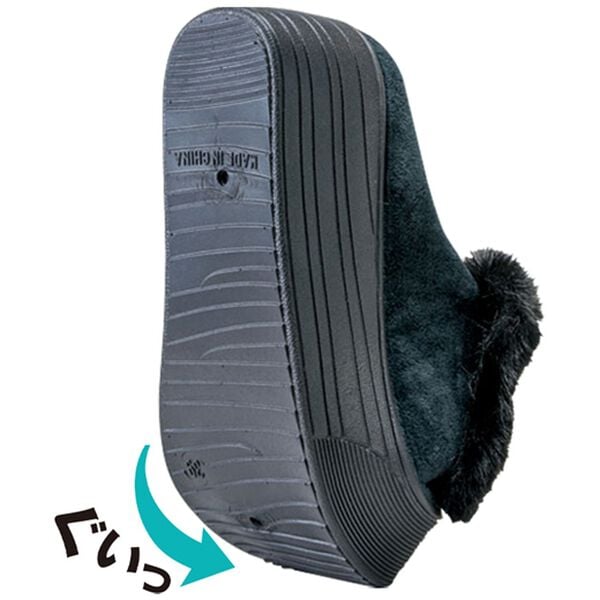 BELLUNA（ベルーナ）の「内ボアボリュームファー厚底ミュール（サンダル・ミュール）」｜詳細画像