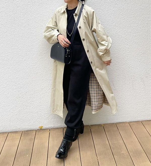 RANAN（ラナン）の「テーパードニットパンツ（フルレングスパンツ）」｜詳細画像