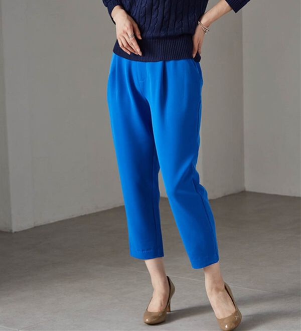 RANAN（ラナン）の「美脚シルエットクロップドパンツ（フルレングスパンツ）」｜詳細画像