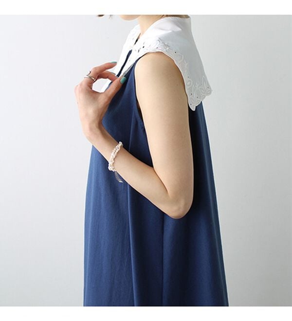 GeeRA（ジーラ）の「カットワーク刺しゅう付け衿（その他ファッション小物）」｜詳細画像