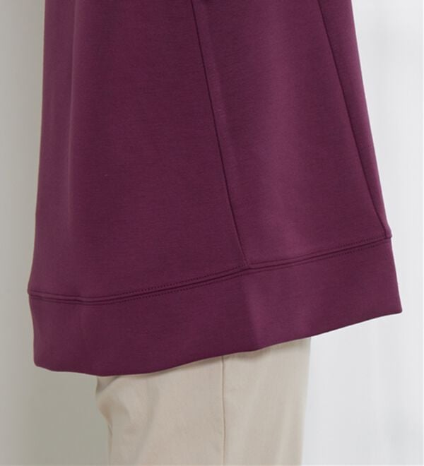 BELLUNA（ベルーナ）の「【新色追加】ワイドネックサイド切替プルオーバー（カットソー）」｜詳細画像