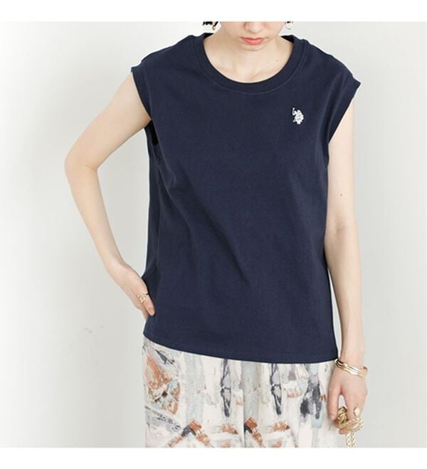 GeeRA（ジーラ）の「【Ｕ．Ｓ．　ＰＯＬＯ　ＡＳＳＮ．】ノースリＴシャツ（タンクトップ・キャミソール）」｜詳細画像