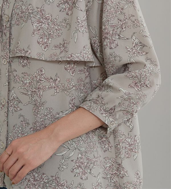 BELLUNA（ベルーナ）の「ケープ風デザインブラウス（ブラウス）」｜詳細画像