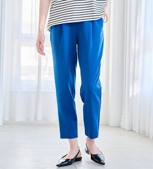 RANAN（ラナン）の「【選べる股下】美脚シルエットタックパンツ（フルレングスパンツ）」｜詳細画像