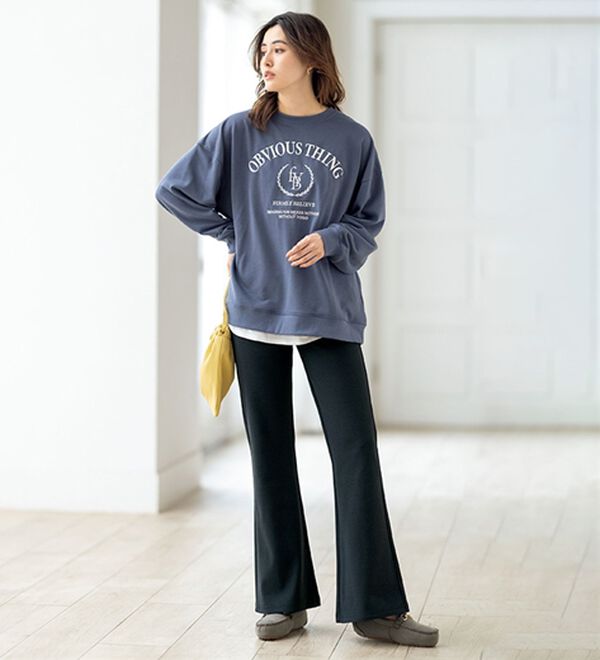 ルフラン（ルフラン）の「【３本組】チュニックに合わせる＊ほっそりパンツ（フルレングスパンツ）」｜詳細画像