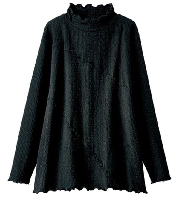 BELLUNA（ベルーナ）の「ジャカード素材メローデザインプルオーバー（カットソー）」｜詳細画像