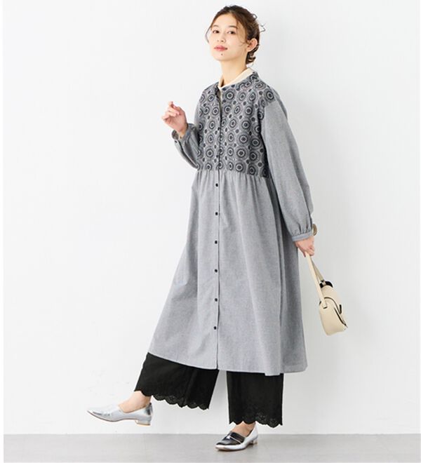 Viola e Viola（ヴィオラ エ ヴィオラ）の「【吸湿発熱&times;静電気防止】あったか綿裾レースペチパン（肌着・インナーウェア）」｜詳細画像