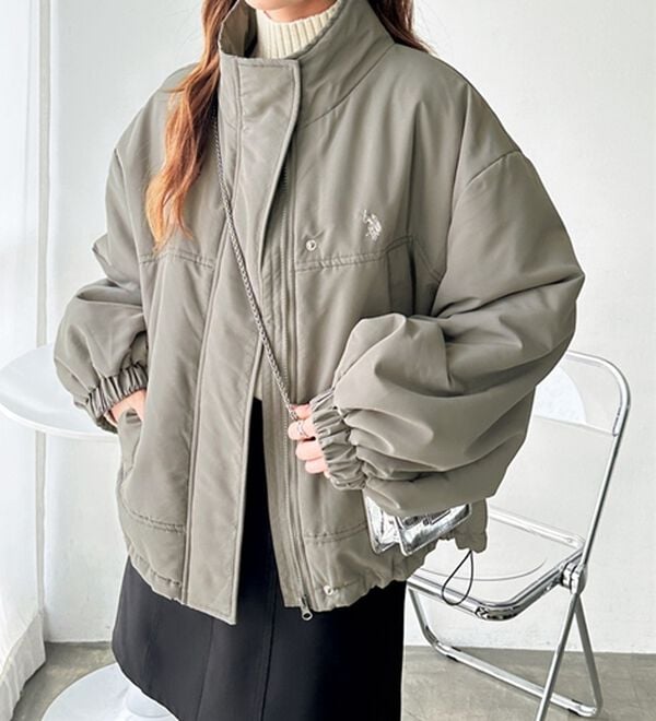 GeeRA（ジーラ）の「【U.S. POLO ASSN.】モンスター中わたブルゾン（ブルゾン）」｜詳細画像