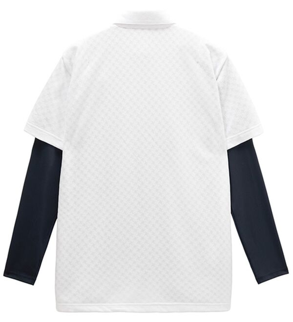 ルコック＞3WAYチェックジャカード半袖シャツ＆インナーシャツ