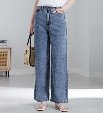 A HAPPY MARILYN（アハッピーマリリン）の「【Ｍ～７Ｌ】【選べる丈】【夏でも穿きたい】美脚＆美尻が叶う 優勝！ 着痩せ ワイドパンツ（ワイドパンツ・ガウチョ）」