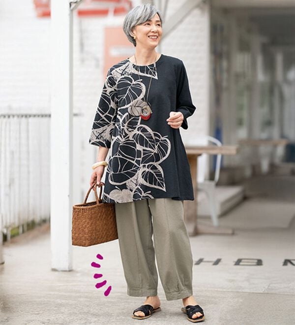 ルフラン（ルフラン）の「【３本組】絶妙ゆったりワイドパンツ（ワイドパンツ・ガウチョ）」｜詳細画像