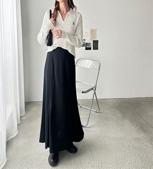 GeeRA（ジーラ）の「【U.S. POLO ASSN.】ポロ衿リブニット（ニット・セーター）」｜詳細画像