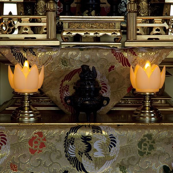 「仏壇ＬＥＤキャンドル２個組（仏壇・仏具）」｜詳細画像