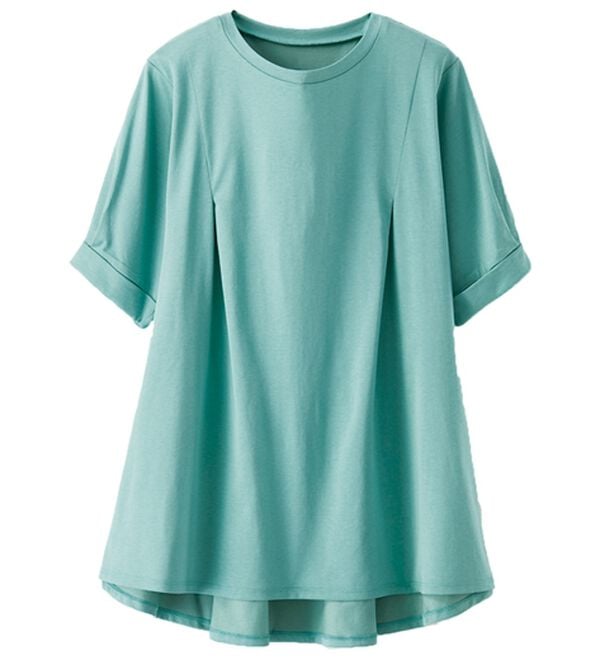 BELLUNA（ベルーナ）の「バックフレアーパフ袖プルオーバー（カットソー）」｜詳細画像