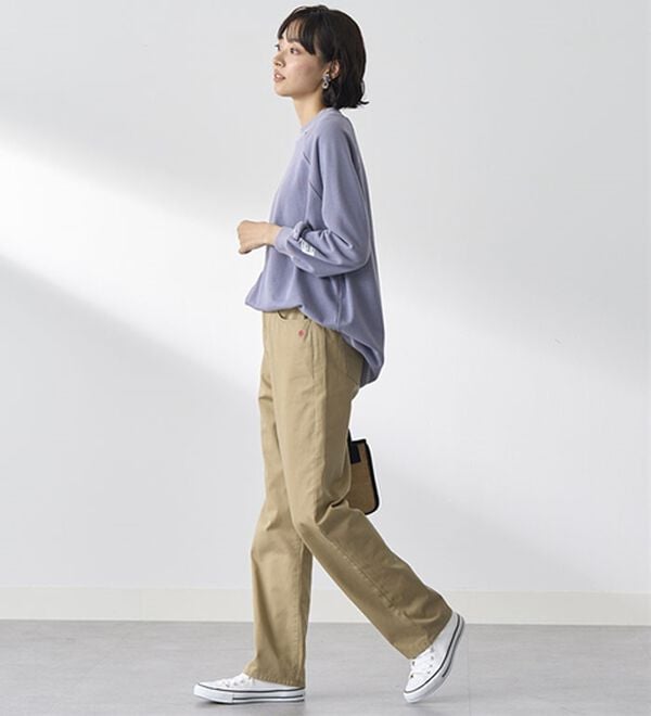 BELLUNA（ベルーナ）の「【ＰＯＬＯ　ＢＣＳ】綿チノパンツ（フルレングスパンツ）」｜詳細画像