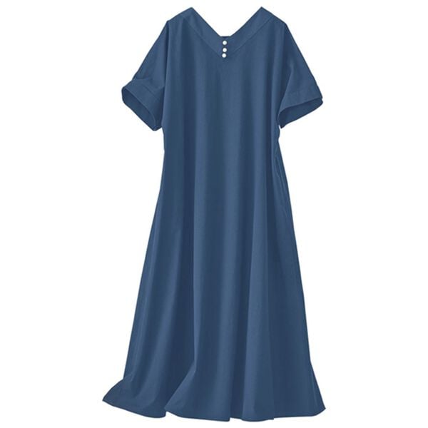 BELLUNA（ベルーナ）の「【小柄さん用】前後２Ｗａｙサマーワンピース（その他ワンピース）」｜詳細画像