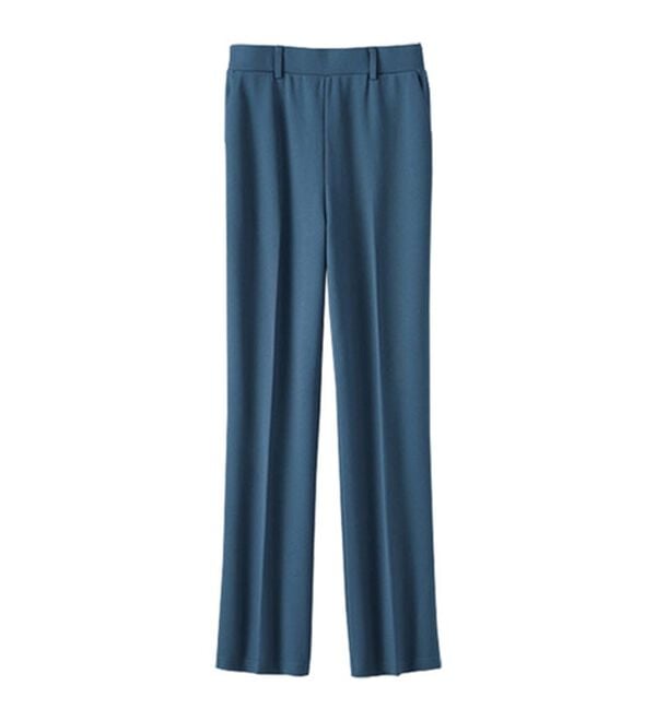 BELLUNA（ベルーナ）の「ジョーゼット素材フレアーパンツ（フルレングスパンツ）」｜詳細画像