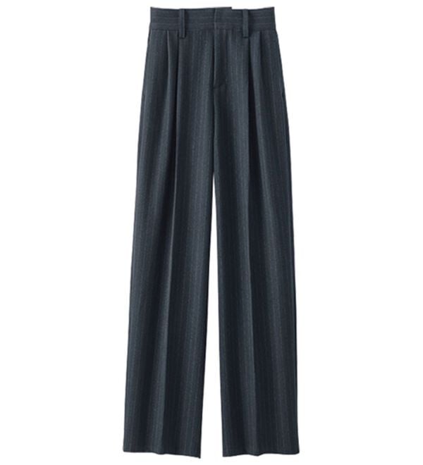 BELLUNA（ベルーナ）の「静電気防止加工！タックデザインワイドパンツ（ワイドパンツ・ガウチョ）」｜詳細画像