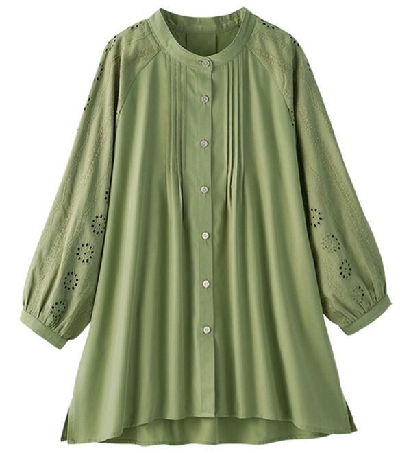 ルフラン（ルフラン）の「大人可愛い。刺しゅうレースブラウス（ブラウス）」｜詳細画像