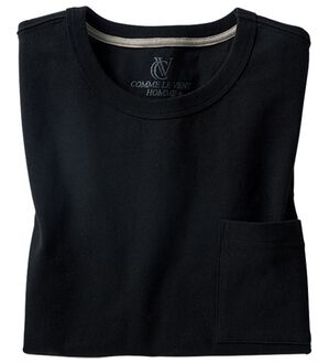 「綿１００％ベーシックＴシャツ（メンズＴシャツ）」｜ブラック