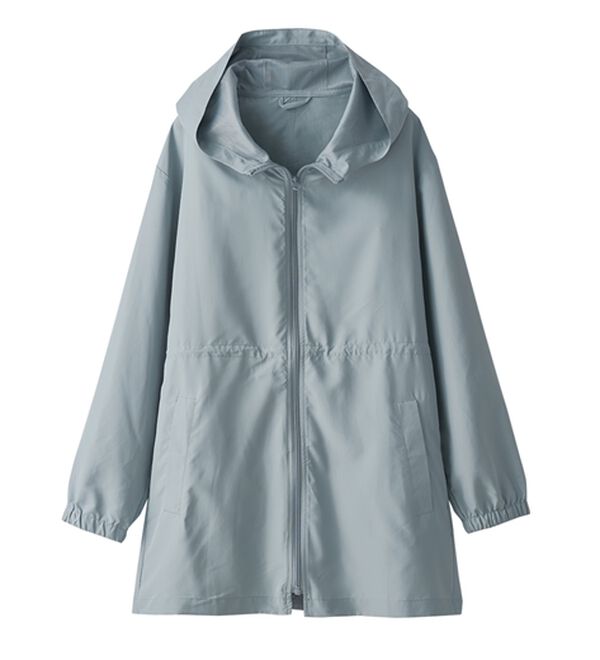 BELLUNA（ベルーナ）の「はっ水加工ドロスト使い軽量パーカー（その他ジャケット）」｜詳細画像