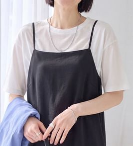 Viola e Viola（ヴィオラ エ ヴィオラ）の「ほんのり透け感綿混セミシアートップス（カットソー）」