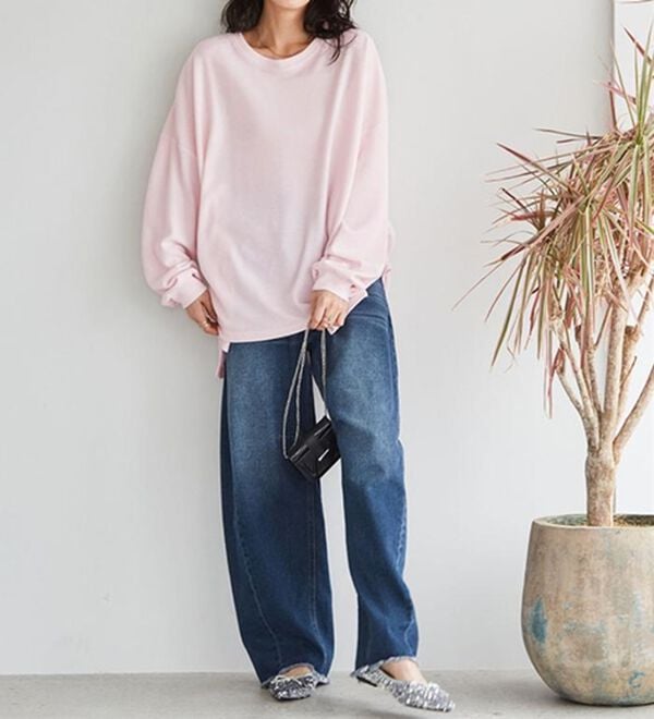 RANAN（ラナン）の「オーバーサイズスウェットＴ（カットソー）」｜詳細画像