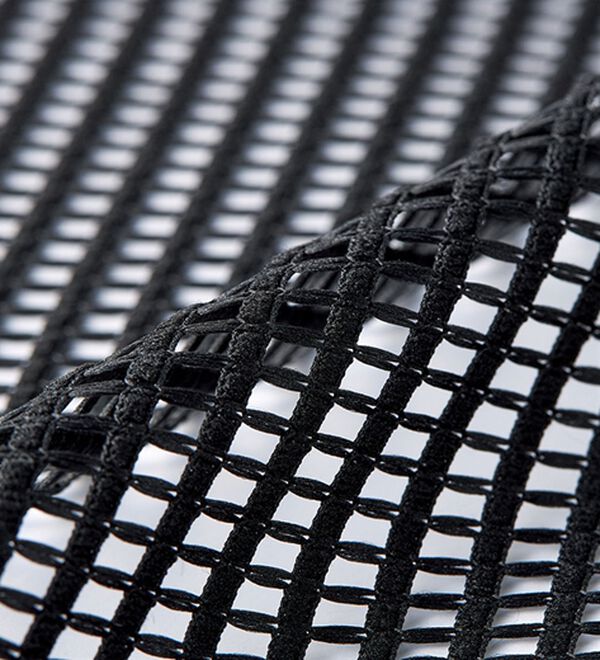 RANAN（ラナン）の「メッシュ素材フレアースカート（ひざ丈スカート）」｜詳細画像