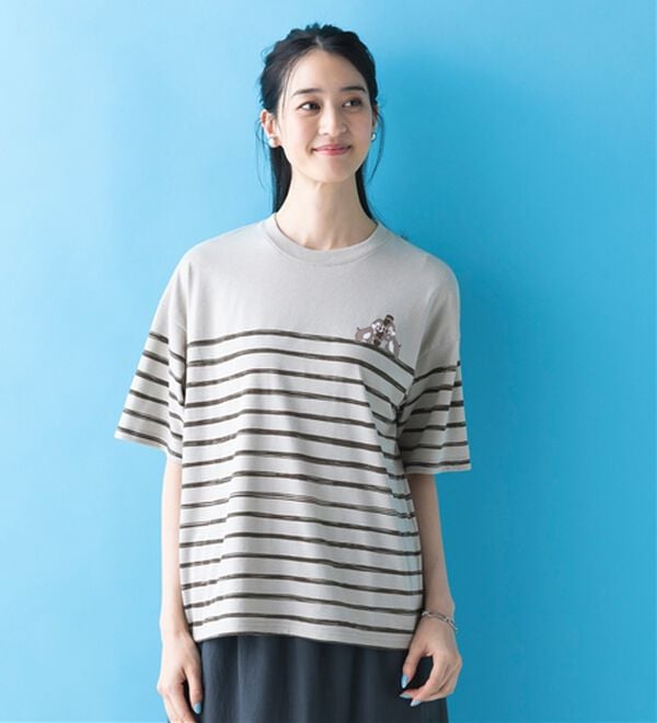 「＜Ｄｉｓｎｅｙ＞綿混素材ゆるっとＴシャツ（カットソー）」｜詳細画像