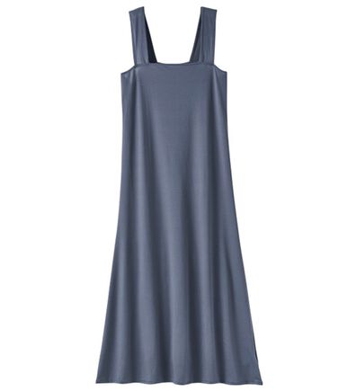 YU'NOW（ユナウ）の「ヒンヤリ冷感！【制菌】ブラ紐隠しのインナーワンピース（スリップ・ペチコート）」