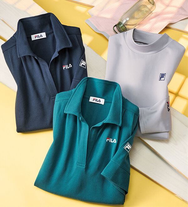 ルフラン（ルフラン）の「＜ＦＩＬＡ＞涼やか！インナー付ポロ（ポロシャツ）」｜詳細画像