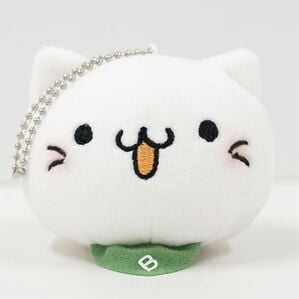 「べるーにゃもちもちフェイスストラップ（おもちゃ・ぬいぐるみ）」｜1