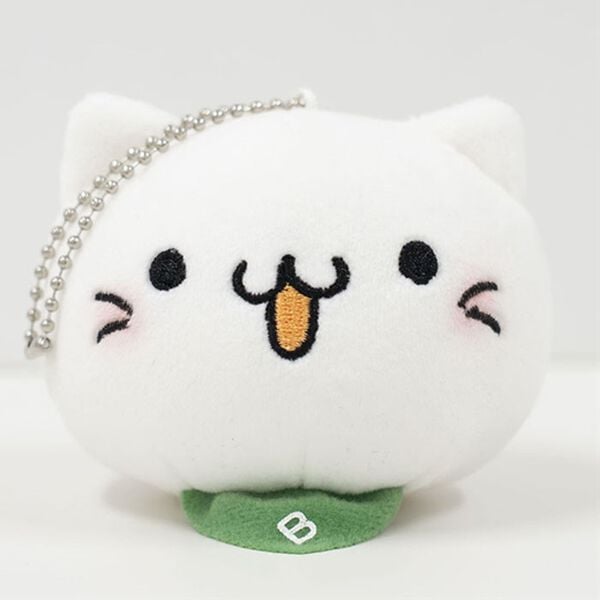 「べるーにゃもちもちフェイスストラップ（おもちゃ・ぬいぐるみ）」｜1