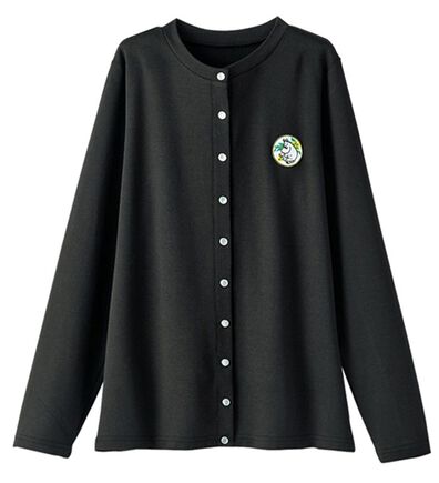 BELLUNA（ベルーナ）の「ムーミンワッペンカーディガン（ニットカーディガン）」