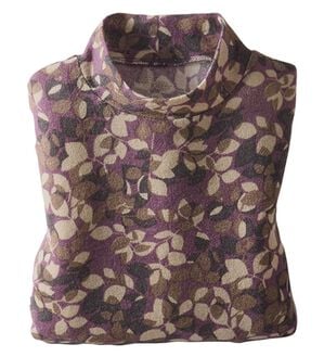 BELLUNA（ベルーナ）の「ふんわり華やぎチュニック（チュニック）」｜リーフ柄