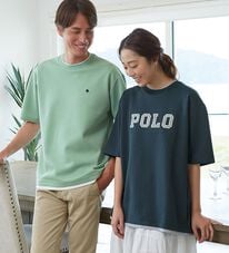 「＜ＳＯＬＵＮＩＡ＞レイヤードリラックスＴシャツ（ｂｙ　ＰＯＬＯ　ＢＣＳ）（メンズＴシャツ）」