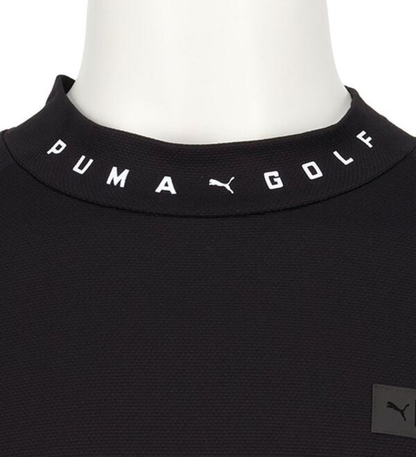 「＜ｐｕｍａ＞ゴルフ　ＳＩＭＰＬＥ半袖モックネックシャツ（メンズシャツ）」｜詳細画像